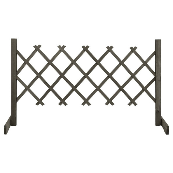 vidaXL 314823 - Garden Trellis Fence 120x60 cm Solid Firwood