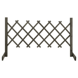 vidaXL 314823 - Garden Trellis Fence 120x60 cm Solid Firwood