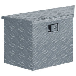 vidaXL 142942 - Aluminium Box 70x24x42 cm Trapezoid