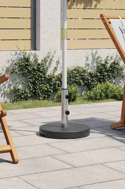 vidaXL 45068 - Parasol Base Granite 20 kg Round