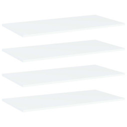 vidaXL 805330 - Bookshelf Boards 4 pcs 80x40x1.5 cm Engineered Wood