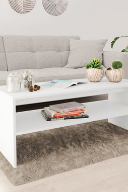 vidaXL 800126 - Coffee Table 100x40x40 cm Engineered Wood