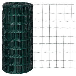 vidaXL 140572 - Euro Fence Steel 10x0.8 m