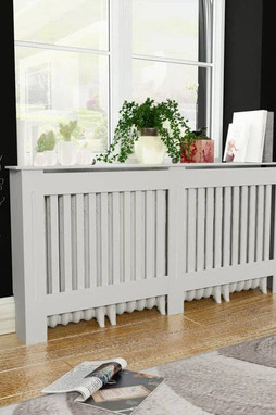 vidaXL 244340 - Radiator Cover MDF 172 cm