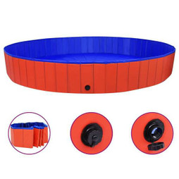 vidaXL 92601 - Foldable Dog Swimming Pool 300x40 cm PVC