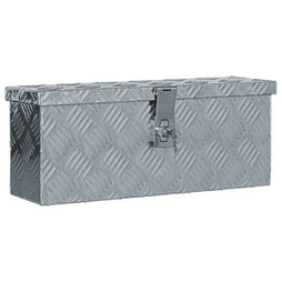 vidaXL 142935 - Boîte en aluminium 48,5 x 14 x 20 cm é
