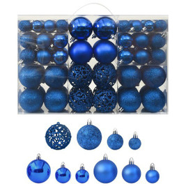vidaXL 330085 - 100 Piece Christmas Ball Set
