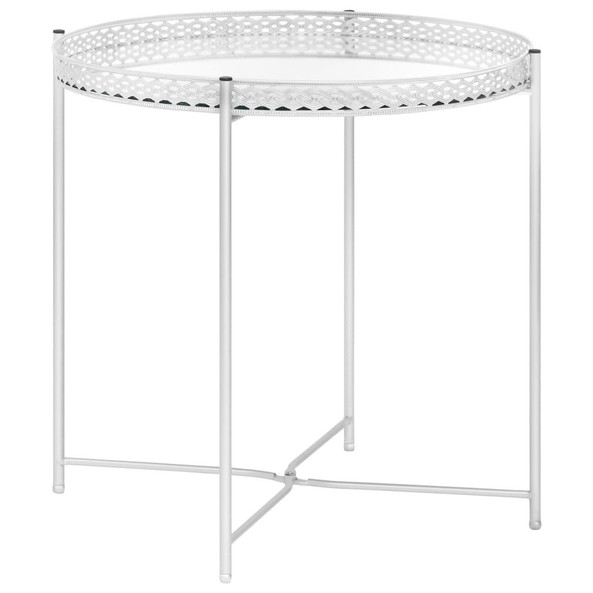 vidaXL 322800 - Side Table 40x40x41 cm Glass