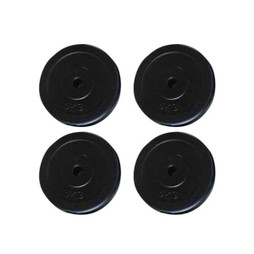vidaXL 90317 - Plaque de poids 4 pcs 20 kg