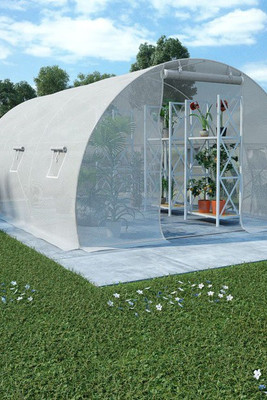 vidaXL 45750 - Greenhouse 13.5m² 450x300x200 cm