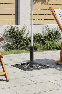 vidaXL 47866 - Umbrella Base 12 kg 49 cm Cast Iron