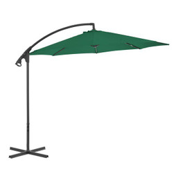 vidaXL 44873 - Parasol de jardin en porte-à-feux avec mât en acier 300 cm