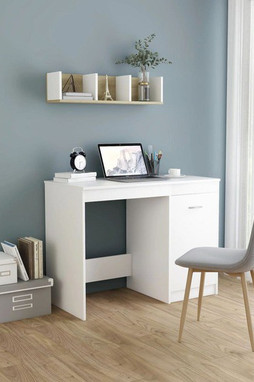 vidaXL 801796 - Bureau 100x50x76 cm Bois dingénierie