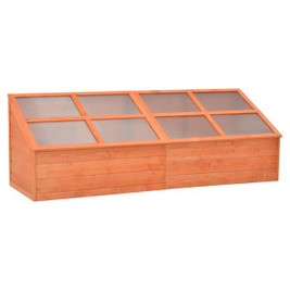 vidaXL 170648 - Greenhouse Wood 180x57x62 cm