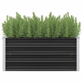 vidaXL 45733 - Garden Raised Bed 100x40x45 cm Galvanised Steel