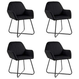 vidaXL 277011 - Dining Chairs 4 pcs Velvet