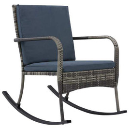 vidaXL 47748 - Garden Rocking Chair Poly Rattan