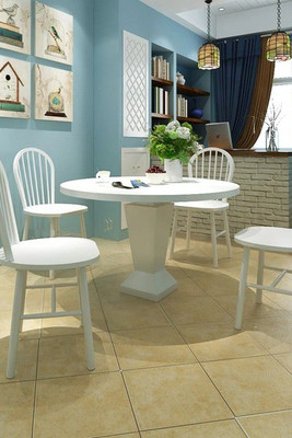 vidaXL 242027 - Dining Chairs 4 pcs Solid Rubber Wood