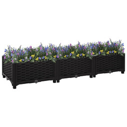 vidaXL 316528 - Raised Bed 120x40x23 cm Polypropylene
