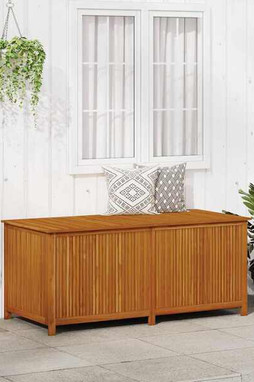 vidaXL 316502 - Garden Storage Box 175x80x75 cm Solid Acacia Wood