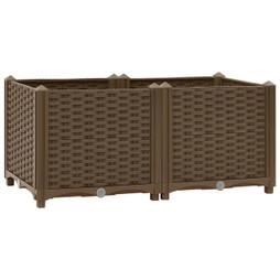 vidaXL 316516 - Raised Bed 80x40x38 cm Polypropylene