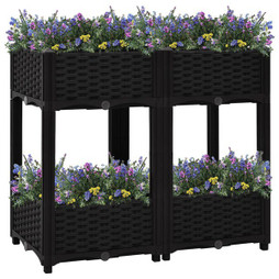 vidaXL 316535 - Raised Bed 80x40x71 cm Polypropylene