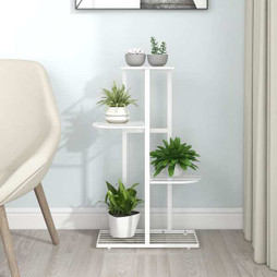 vidaXL 336109 - 4-Floor Flower Stand 43x22x76 cm Metal