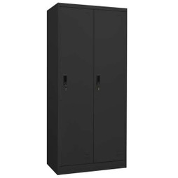 vidaXL 335969 - Wardrobe 80x50x180 cm Steel