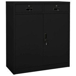 vidaXL 336411 - Office Cabinet 90x40x102 cm Steel