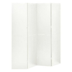 vidaXL 335899 - Cloison de séparation 4 panneaux 160x180 cm Acier