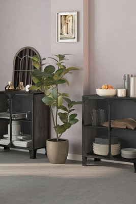 vidaXL 3095970 - Storage Cabinets 2 pcs 72x36x82 cm Metal and MDF