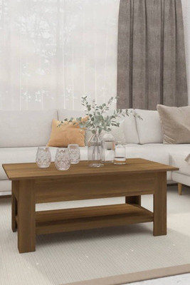 vidaXL 813076 - Coffee Table Oak 102x55x42 cm Engineered Wood