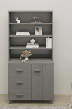 vidaXL 3100925 - Buffet HAMAR Bois massif de pin clair