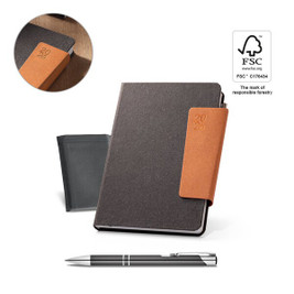 hi!dea 96205 - A5 diary in leather (58% recycled)