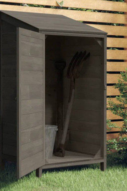 vidaXL 152180 - Remise de jardin 55x52x112 cm Bois de sapin solide
