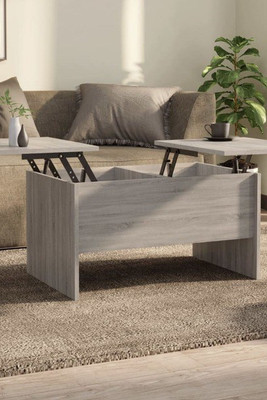 vidaXL 819294 - Coffee Table Sonoma 80x50x42.5 cm Engineered Wood