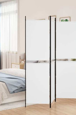 vidaXL 350210 - 3-Panel Room Divider 150x180 cm Fabric