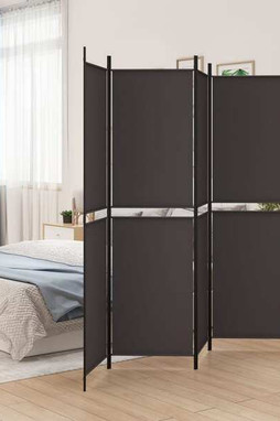 vidaXL 350231 - 4-Panel Room Divider 200x200 cm Fabric