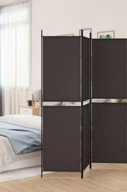 vidaXL 350227 - 3-Panel Room Divider 150x200 cm Fabric