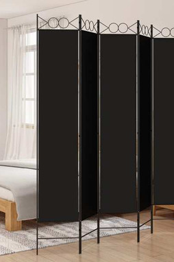 vidaXL 350177 - 6-Panel Room Divider 240x220 cm Fabric