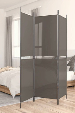 vidaXL 350244 - 3-Panel Room Divider 150x220 cm Fabric