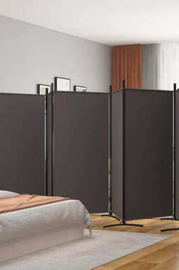 vidaXL 350271 - 6-Panel Room Divider 520x180 cm Fabric