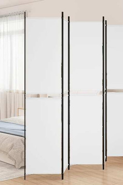 vidaXL 350250 - 5-Panel Room Divider 250x220 cm Fabric