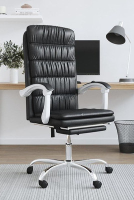 vidaXL 349653 - Reclining Office Chair Faux Leather