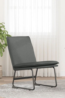 vidaXL 351313 - Chaise longue foncé 52x75x76 cm Tissu