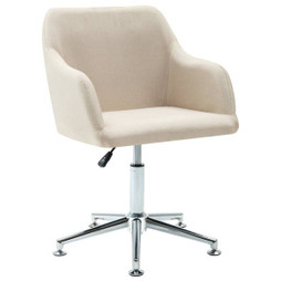 vidaXL 283471 - Swivel Dining Chair Fabric