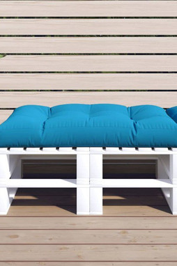 vidaXL 314416 - Pallet Cushion 120x80x12 cm Fabric