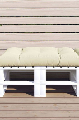 vidaXL 314414 - Pallet Cushion 120x80x12 cm Fabric