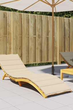 vidaXL 314191 - Sun Lounger Cushion 200x50x3cm Oxford Fabric