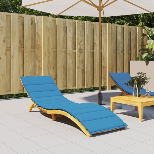vidaXL 314222 - Sun Lounger Cushion 200x70x3cm Oxford Fabric